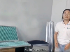 YANING প্রতিস্থাপন সিনথেটিক ফাইবার বড় কণা ফ্ল্যাট টাইপ G4 MERV 3 প্যানেল প্রাক ফিল্টার এয়ার ফিল্টার Pr