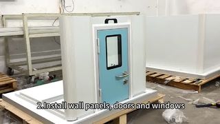 ক্লিনরুম মডেল ইনস্টলেশন প্রক্রিয়া Ⅰ