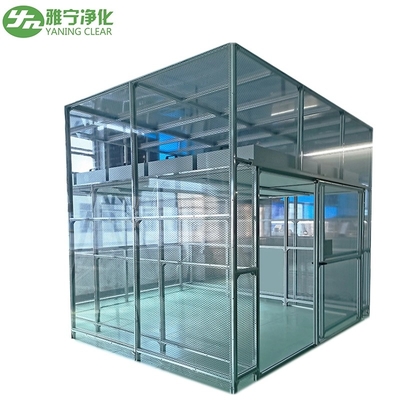 ক্লিন ক্লাস ISO5/ ISO6 / ISO7Soft Wall Mini Clean Room পোর্টেবল ক্লিনরুম প্রস্তুতকারক