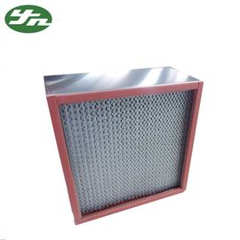 উচ্চ টেম্প ক্লিন এলাকার জন্য SS 304 HEPA এয়ার ফিল্টার রেজিস্ট্যান্স উচ্চ তাপমাত্রা
