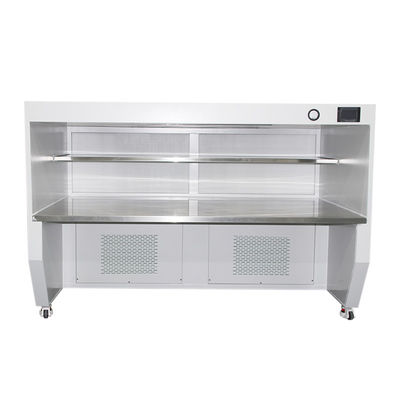 155w SUS304 অনুভূমিক লেমিনার এয়ারফ্লো হুড 100 ক্লিন বেঞ্চ