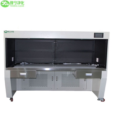 মেডিকেল মডুলার ল্যামিনার ফ্লো হুড 250W ক্লিন বেঞ্চ ল্যাবরেটরি পাউডার লেপা