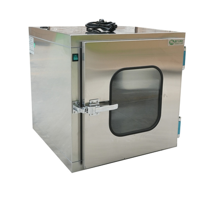 SUS304 স্ট্যাটিক ক্লিনরুম পাস বক্স UV ল্যাম্প 220V এয়ার টাইট ইভা সিলিং