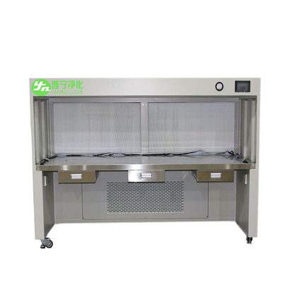 SUS304 ল্যামিনার ক্লিন বেঞ্চ এয়ার ফিল্টার 250W ইয়ানিং ক্লাস 100 ফ্রি স্ট্যান্ড