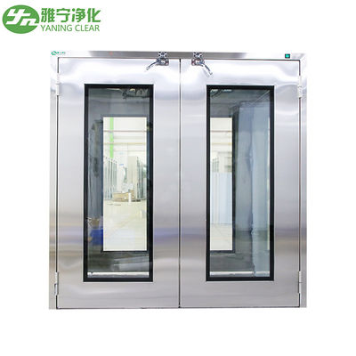 মাল্টিলেয়ার ট্রান্সফার উইন্ডো মাল্টিলেয়ার পাসবক্স সহ ক্লিনরুম পাস বক্স স্টেইনলেস স্টিল কাস্টমাইজ করুন